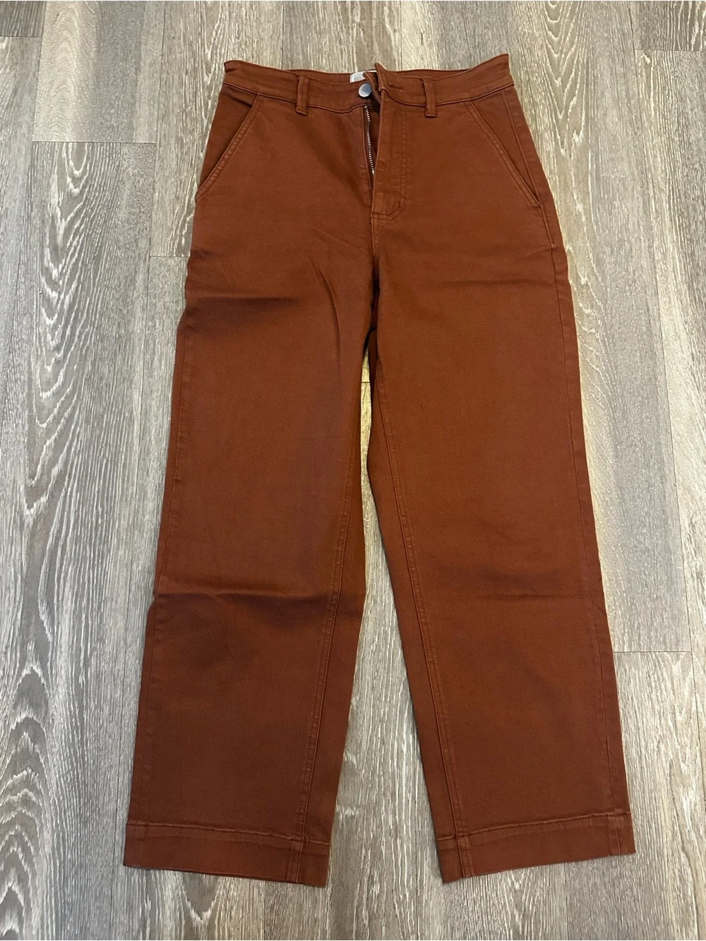 Everlane Straight Leg Crop Pants